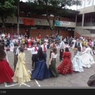 Apresentação na Semana Farroupilha 2ª coreografia - Ensino Fundamental II 