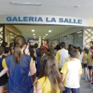 Pequenos lassalistas conhecem a Galeria La Salle