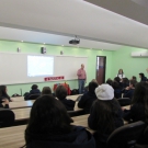 Carmo English Learning recebe visita de marroquino