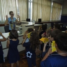 1º ano EF passeou pela Escola fazendo 