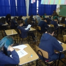 Estudantes realizaram o Simulado ENEM