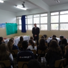 Festa da caneta marca transição do Ensino Fundamental