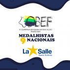 9 medalhas na OBEF em nível nacional