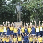 Estudantes conheceram a história de Brasília