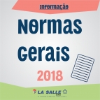 Normas Gerais de Funcionamento para 2018