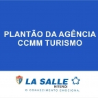 Plantão da Agência CCMM Turismo no dia 08 de julho