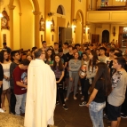 Alunos participam da Celebração de Formatura