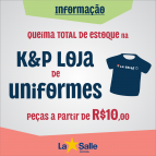 QUEIMA TOTAL DE ESTOQUE na Loja K&P Uniformes