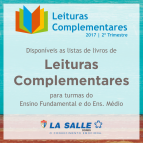 Listas de livros de Leitura Complementar | 2º TRI