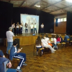 Show filosófico com os 7º e 8º anos do EF