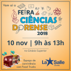 Vem aí a Feira de Ciências Dorense 2018