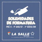 Calendário das Solenidades de Formaturas