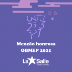 Estudantes recebem Menção Honrosa na OBMEP 2021