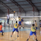 Vôlei masculino venceu a 1ª fase do campeonato JEDF