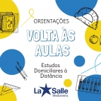 Estudos recomeçam nesta segunda-feira, dia 23!