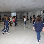 Alunos do 7° ano realizaram dança da tarantela