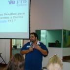 Palestra de Valther Maestro nas Jornadas Pedagógicas