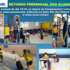  Retorno das aulas Presenciais dos Anos Iniciais