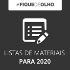 Listas de Materiais e Livros 2020