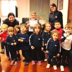 Alunos da Creche Nível III visitam o Prefeito