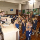 1º ano EF passeou pela Escola fazendo registros