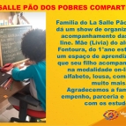 La Salle Pão dos Pobres Partilha