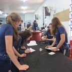 FEIRA DO DESAFIO MATEMÁTICO com os estudantes do 7º 