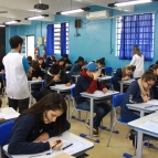 Estudantes realizam prova da 1ª Fase da OBMEP 2017