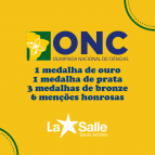 5 medalhas e 6 menções honrosas na ONC 2022