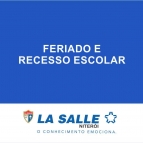 Comunicado de Recesso Escolar no dia 27/05