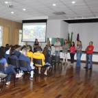 Apresentação da equipe diretiva aos alunos