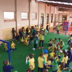 Turmas do 1º ano agitam com a Copinha