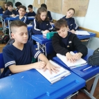 Alunos do 7º ano trabalham empatia e acessibilidade