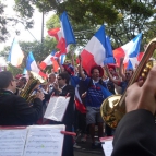 Banda Marcial do La Salle São João na Copa 