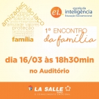 Vem aí o primeiro Encontro da Família do Programa EI