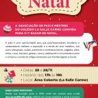 APM convida para 1º Bazar de Natal