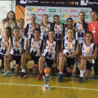 SUB 13 feminino é prata no Estadual