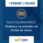 Mudanças na emissão de boletos via Portal do Aluno