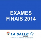 Horários e conteúdos dos Exames finais 2014