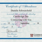 Coordenadora de Inglês participa do Cambridge Day