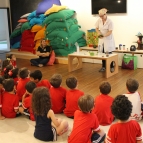 Cozinha experimental na Ed. Infantil!