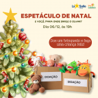 Espetáculo de Natal é nesta sexta-feira (06)