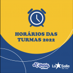 Confira os horários das turmas para 2022