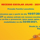 Recesso escolar