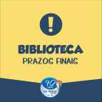 Confira prazos finais da Biblioteca