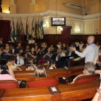 Câmara de Vereadores homenageia Orquestra La Salle