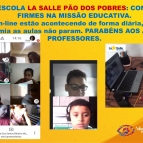 Aulas on-line na Pandemia 