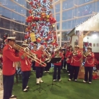 Banda Marcial do Carmo realiza apresentação especial