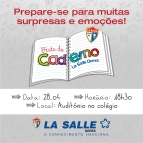 É hoje! Festa do Caderno 2016