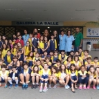 Pequenos lassalistas conhecem a Galeria La Salle